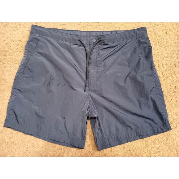 Abercrombie & Fitch Other - NWT Abercrombie & Fitch Mens Shorts Men XL Blue Relaxed Fit Unlined 6 In Inseam